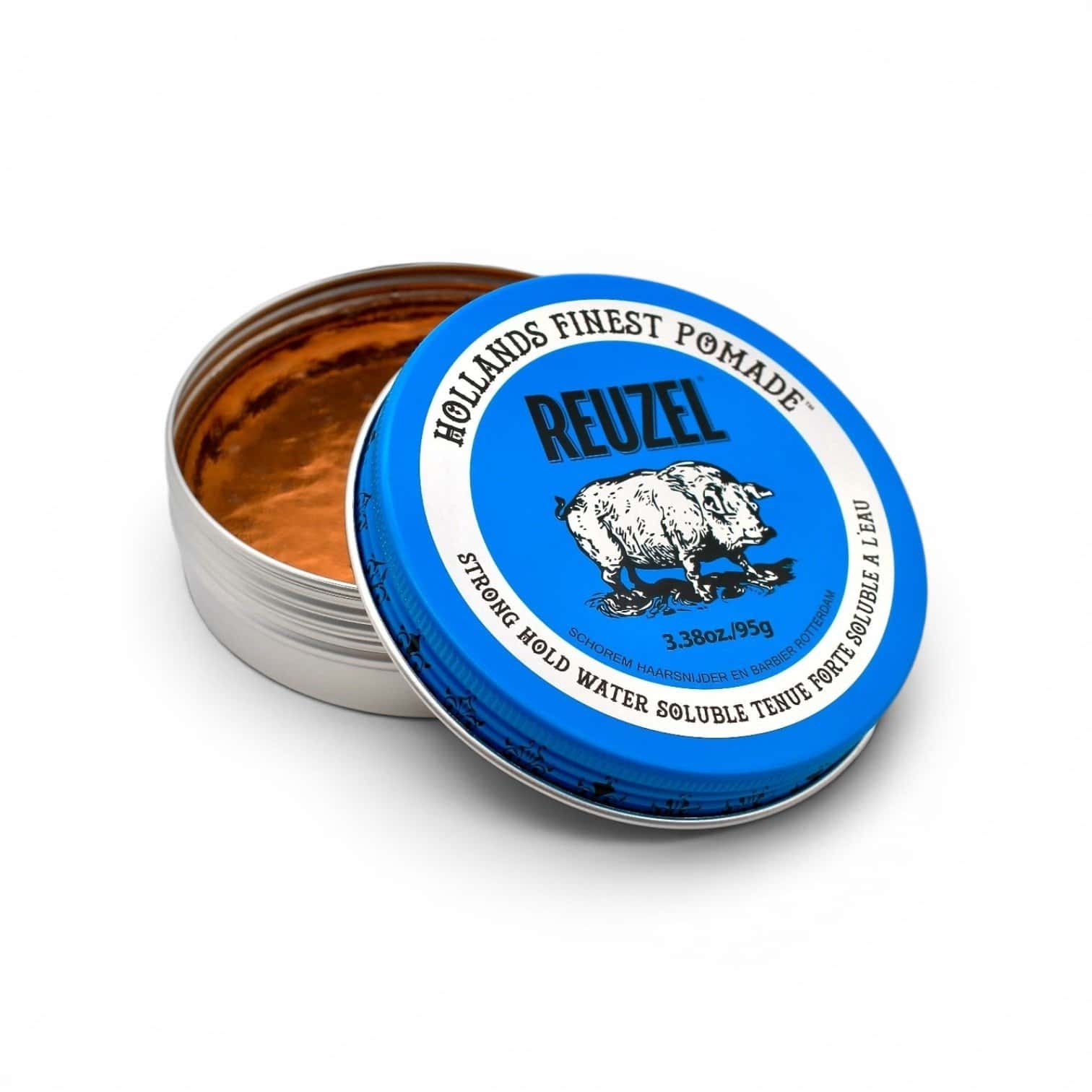 Blue High Shine Strong Hold Pomade van Reuzel