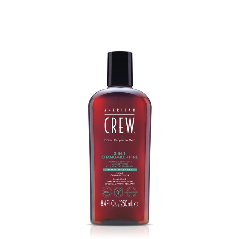 3-in-1 Chamomile + Pine shampoo