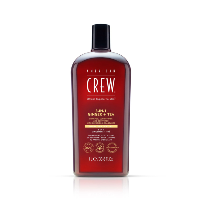 3-in-1 Ginger + Tea shampoo - productfoto 3