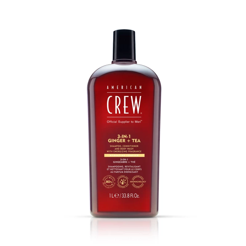 3-in-1 Ginger + Tea shampoo - productfoto 3