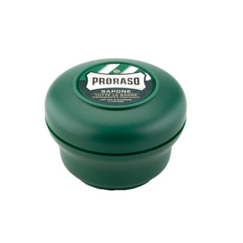 Proraso Refreshing Shaving Soap In A Bowl With Eucalyptus Oil And Menthol 150ml