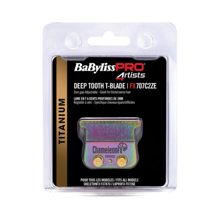BaByliss Pro Trimmer Blade Skeleton Chamber Deep Tooth Dlc Titanium