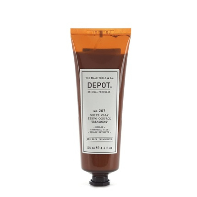Depot 207 White Clay Sebum Control Treatment 125ml