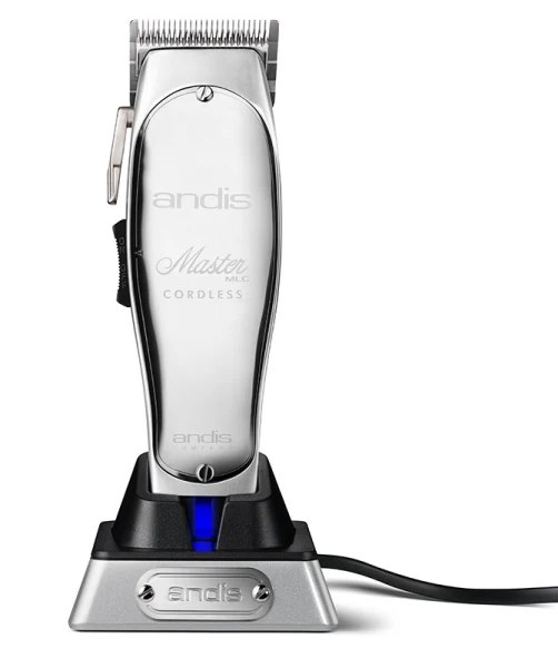 Andis Master MLC Draadloze Tondeuse met Carbon Steel T-Blade - Zilver