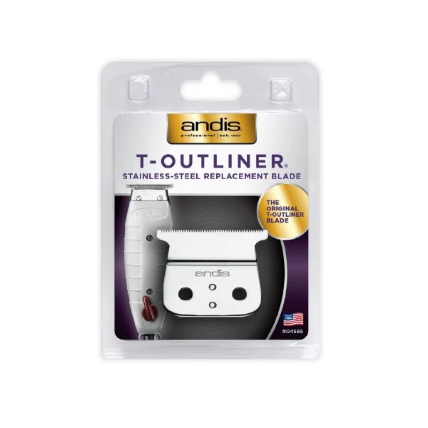 Andis ORL T-Outliner GTX Trimmer met Deep Tooth Blade - Wit