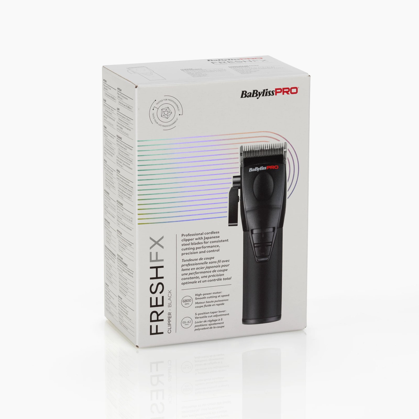 BaByliss Pro FreshFX Clipper FX86E - Professional Hair Clipper - Afbeelding 5