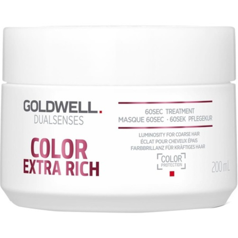 Goldwell Dualsenses Color Extra Rich 60s Treatment Shiny Mask For Colored Hair