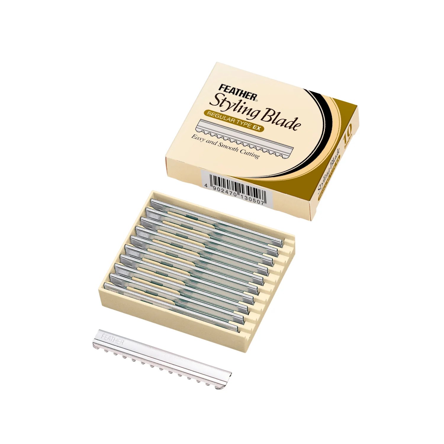 Feather Styling Blade Regular Type Ex – 10 stuks