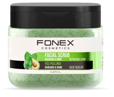 Fonex Facial Scrub Avocado & Mint