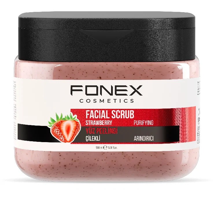 Fonex Facial Scrub Strawberry