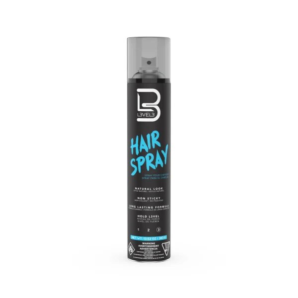 Level 3 Hair Spray Natural Look