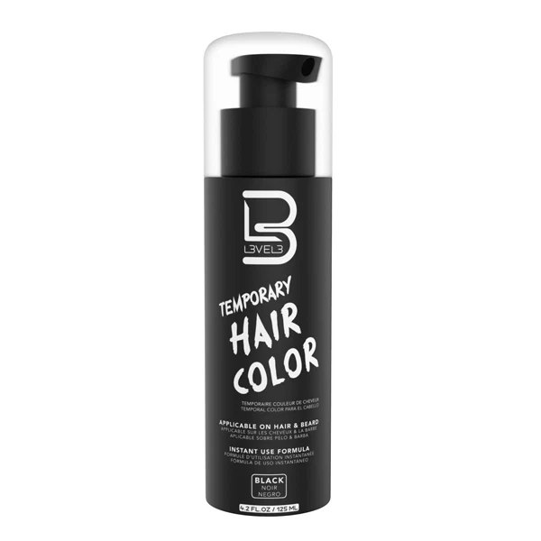 Level 3 Temporary Hair Color Black