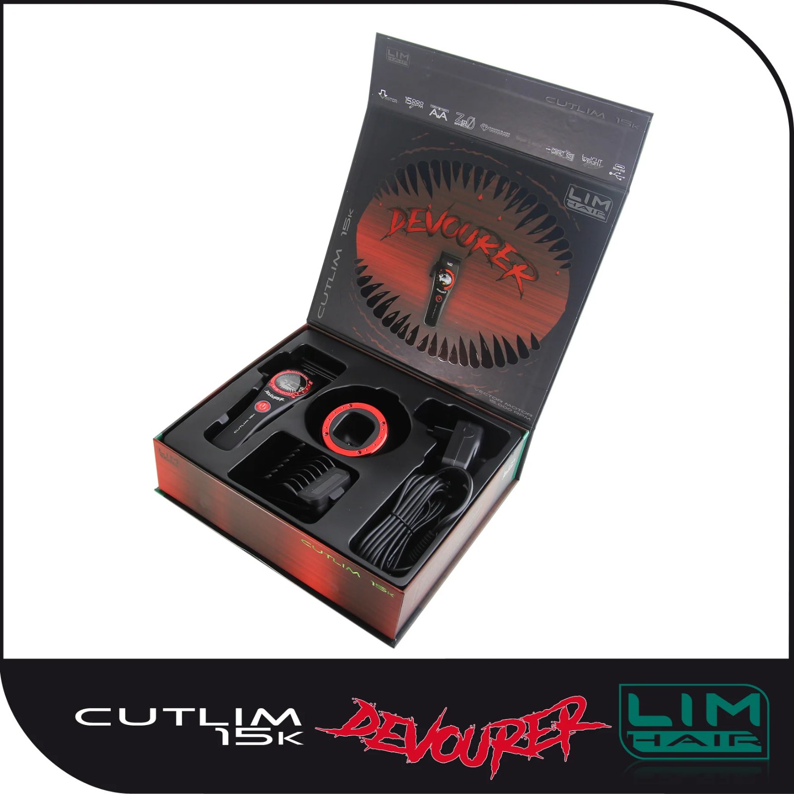 Lim Cutlim 15k Devourer Instinct Tondeuse Clipper - Afbeelding 4