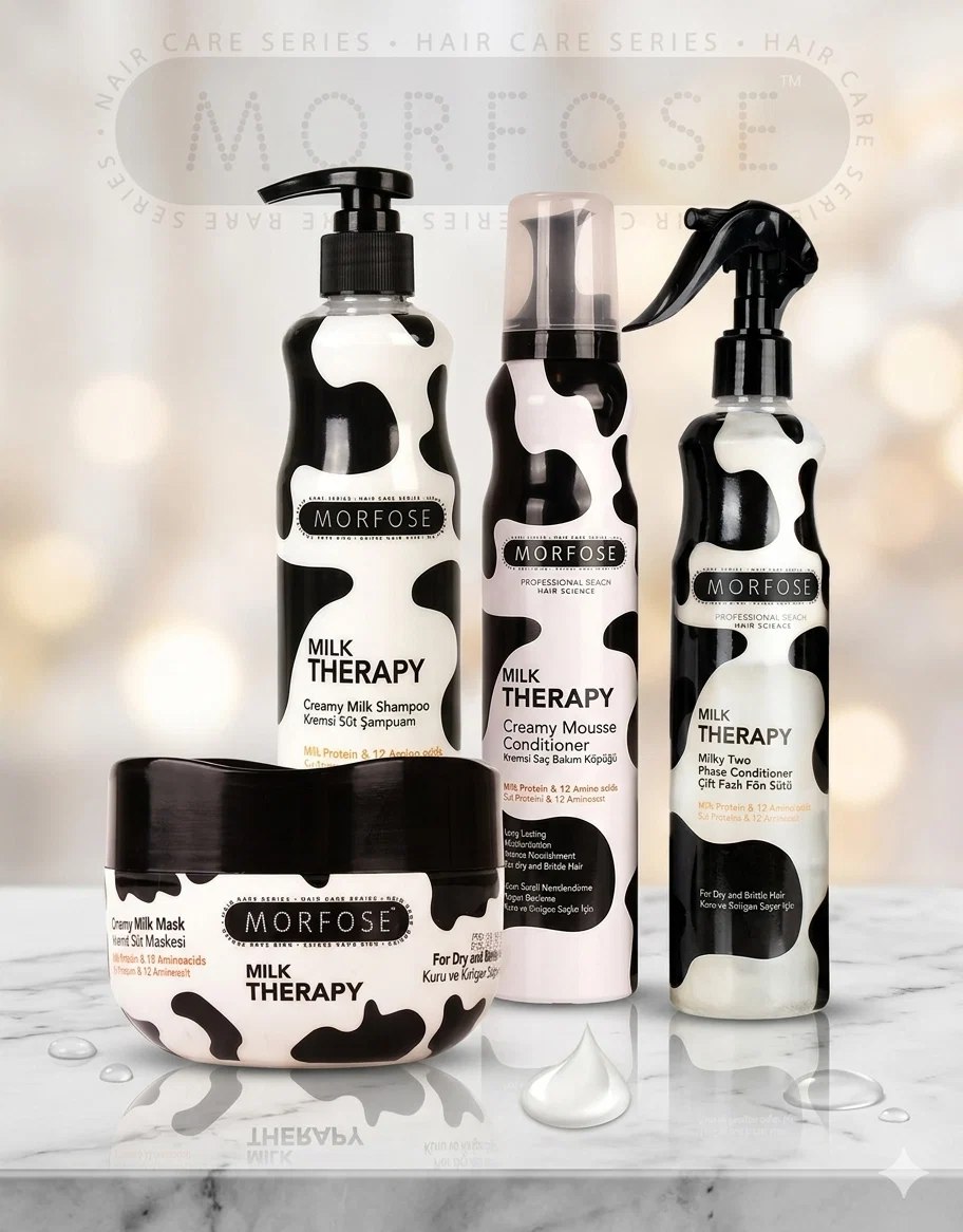 Morfose Milk Therapy Hair Creamy Mousse Conditioner 350ml
