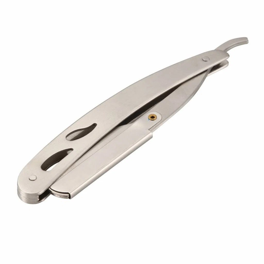 Nano Absolute Rvs Scheermes Straight razor holder houder