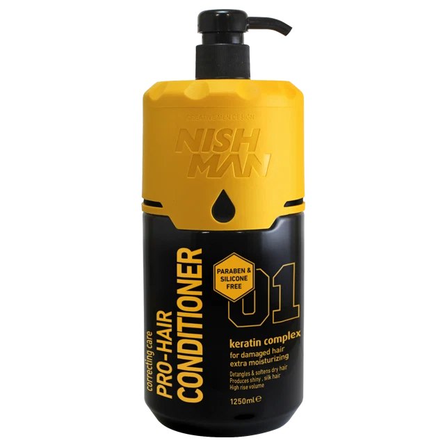 Nishman Conditioner Silicon & Paraben Free 1250 ml