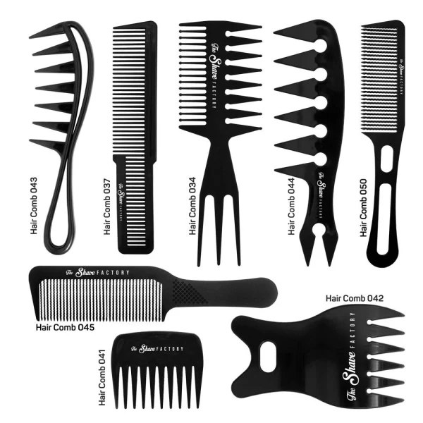 Nishman Haar kam - hair comb diverse soorten