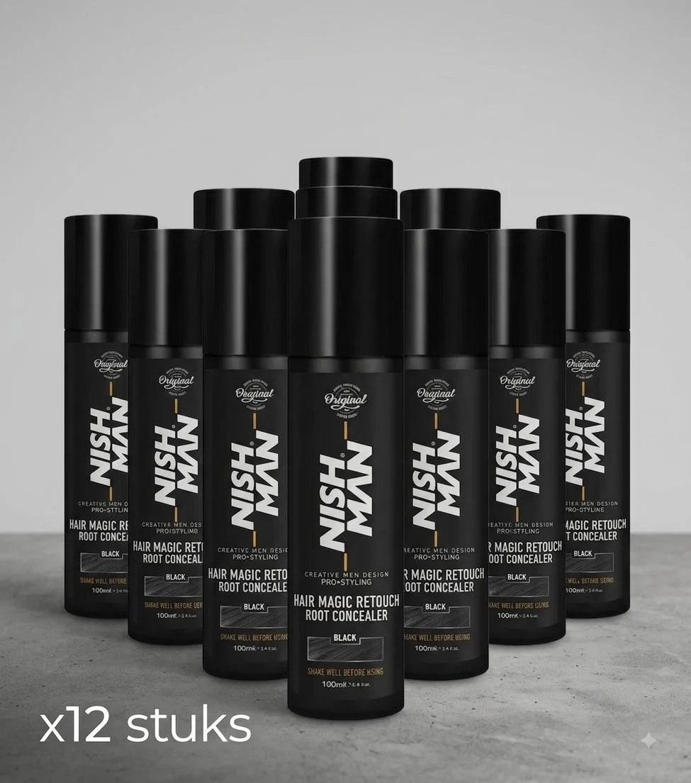 Nishman Hair Magic Retouch Black x12