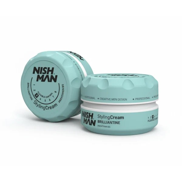 Nishman Hair Styling Cream Brilliantine - Briyantin
