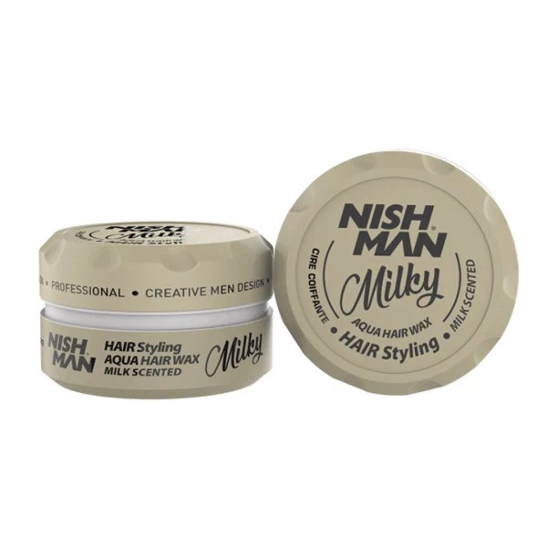 Nishman Hair Styling Wax Milky