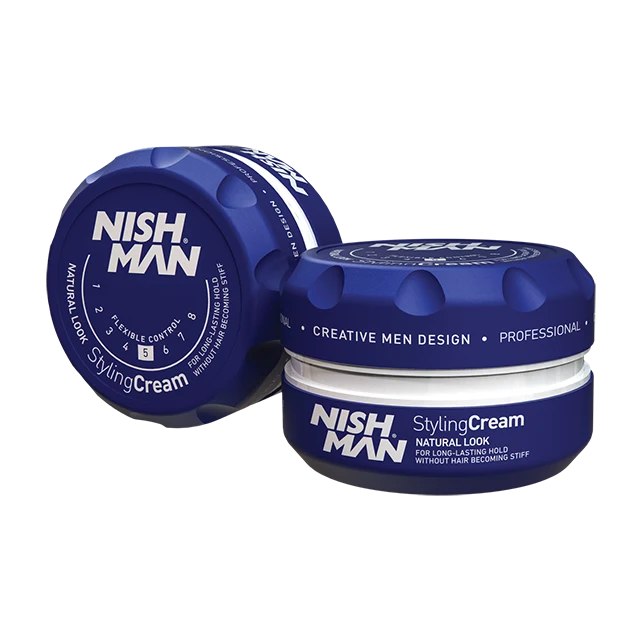 Nishman Natural Look Styling Cream Hair Wax