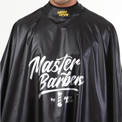 Nishman Premium Barber Siliconen Schort Kapmantel