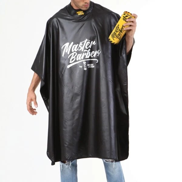 Nishman Premium Barber Siliconen Schort Kapmantel - Afbeelding 3