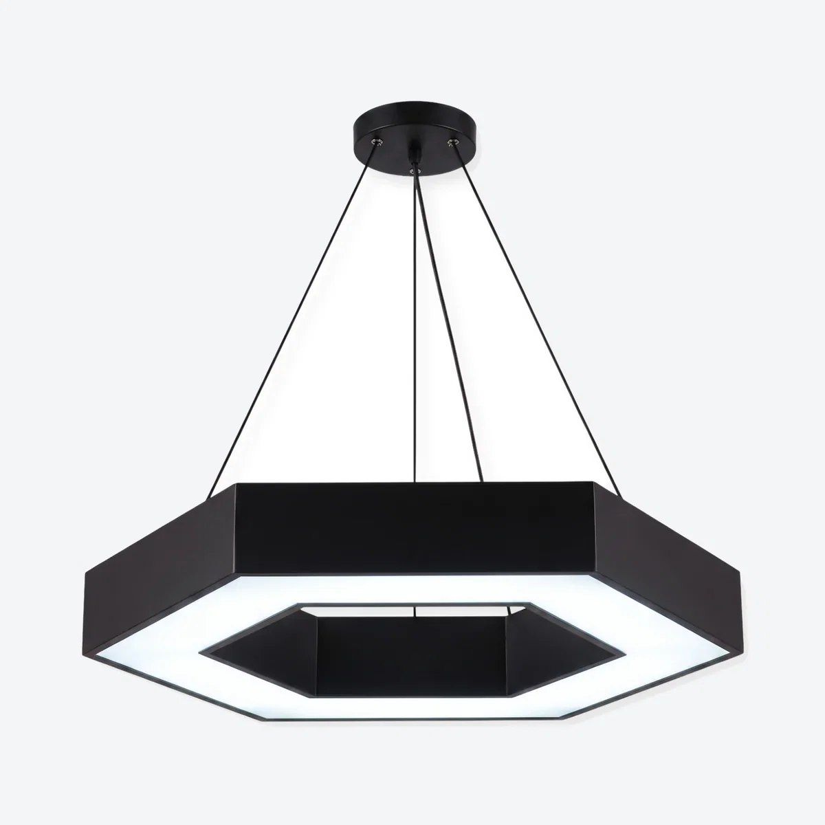 Salon Hanging Hexagonal Led Light - Plafond verlichting
