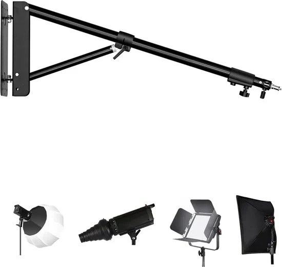 Salon Muurstatief voor ringlamp - Arm Ring Light