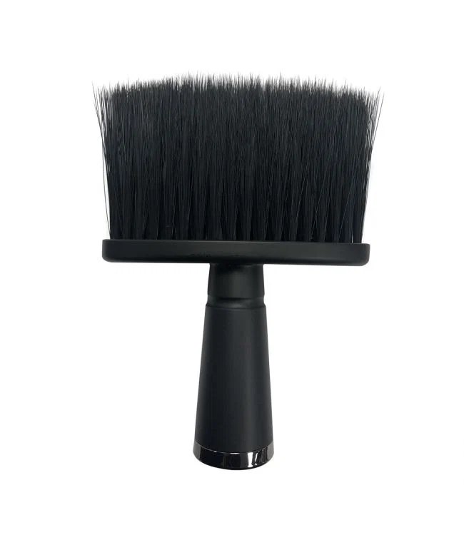 Salon Nekkwast Kunststof Zwart Neck Duster