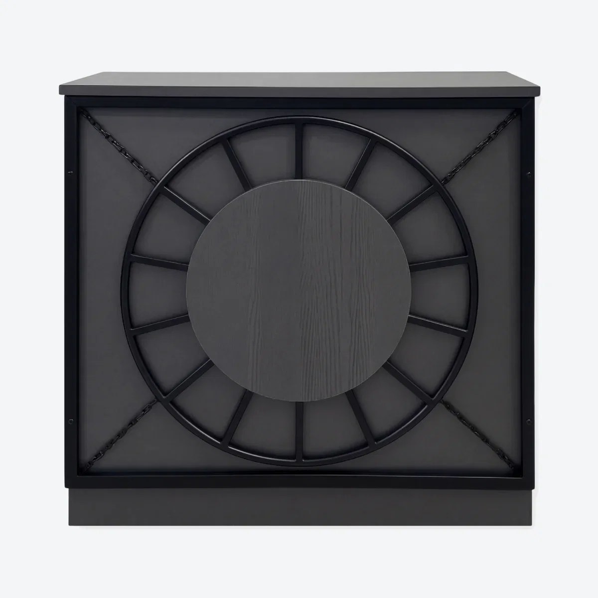 Salon Reception Desk Grey - 03