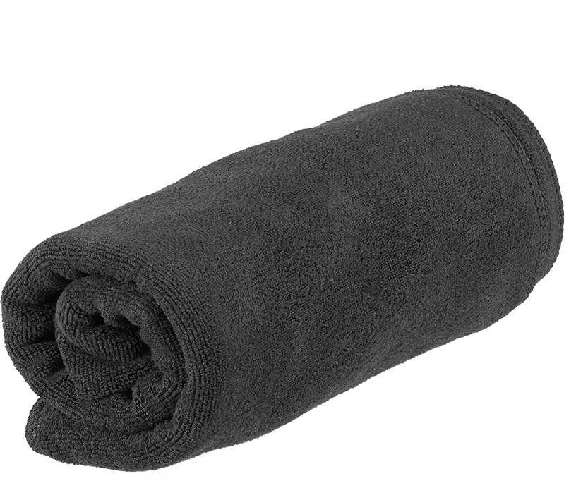 Sibel Microvezel Handdoek Zwart