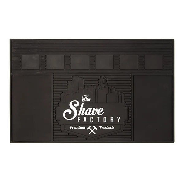 The Shave Factory Barber Station Magnetic Mat met 6 magneten