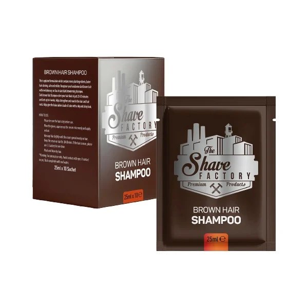 The Shave Factory Dark Brown Shampoo