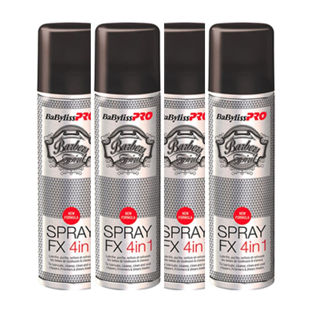 BaByliss Pro 4 In 1 Fortex Spray 150ml, 4 stuks