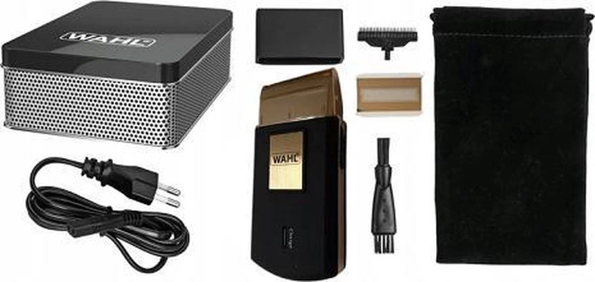 Wahl Travel Shaver Gold Edition Cordless Rechargeable Electric Razor - Afbeelding 3